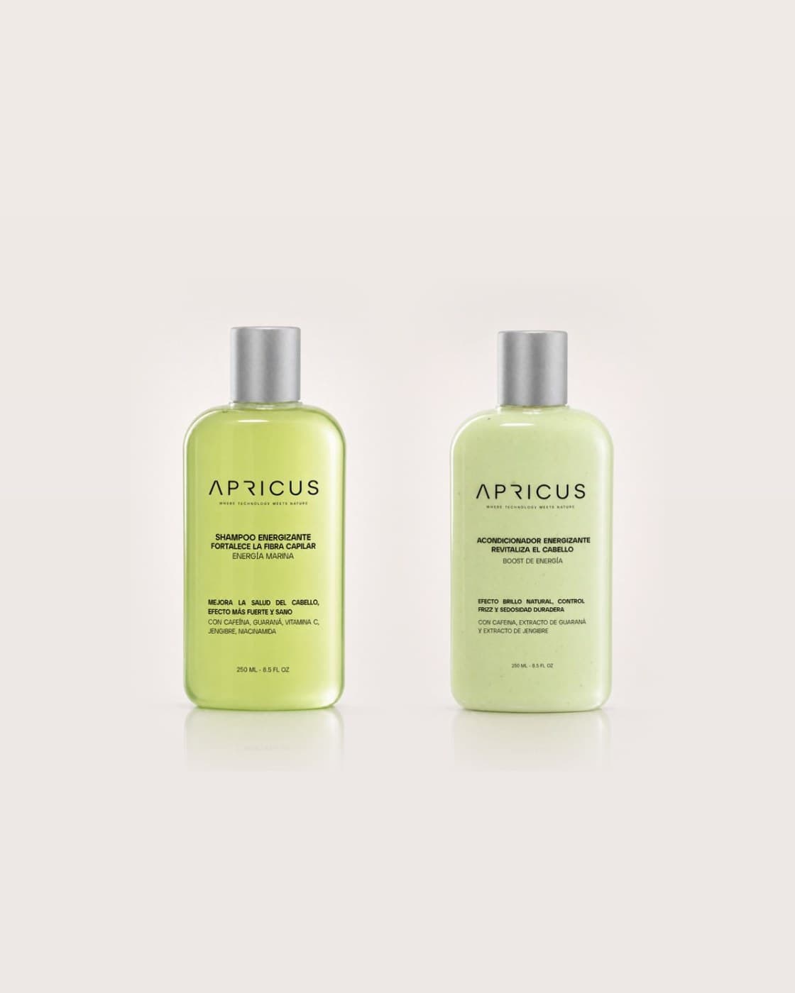 Shampoo y Acondicionador Sin Sal Anticaída