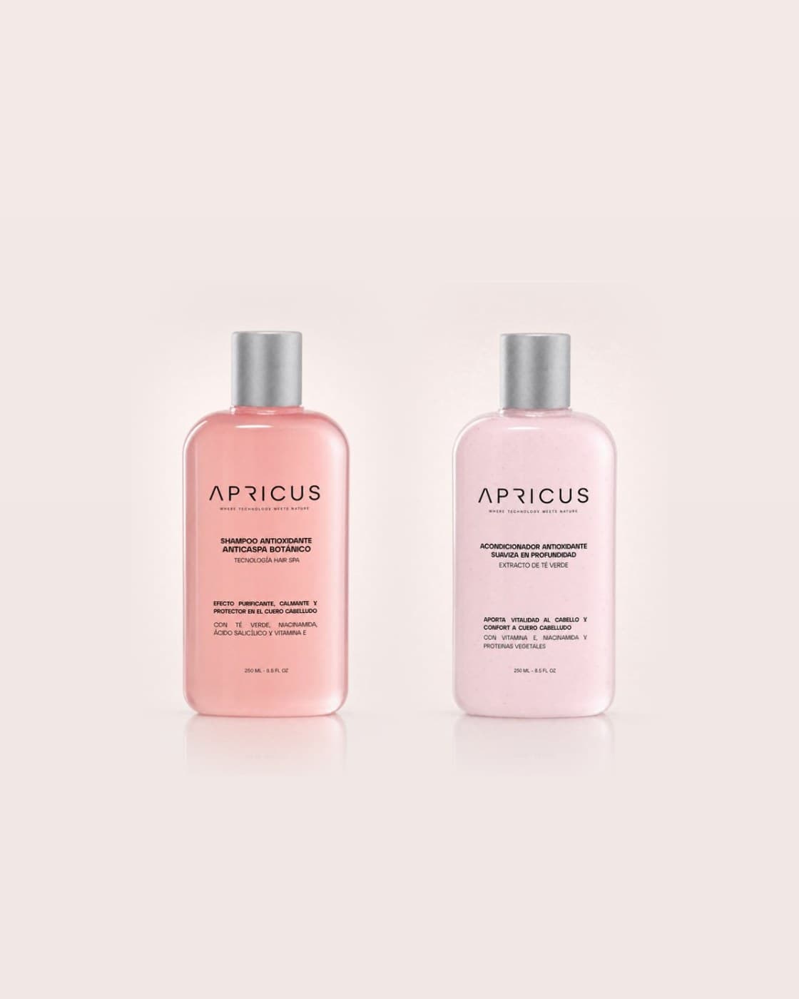 Shampoo y Acondicionador Sin Sal Anticaspa