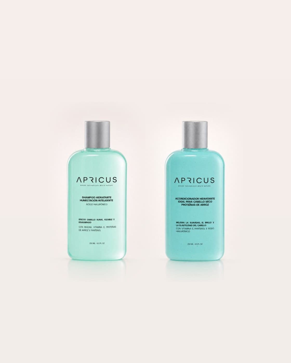 Shampoo y Acondicionador Sin Sal para Cabello Seco